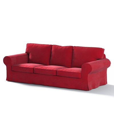 Bezug für Ektorp 3-Sitzer Schlafsofa, ALTES Modell Sofahusse Ektorp 3-Sitzer Schlafsofa von der Kollektion Velvet, Stoff: 704-15