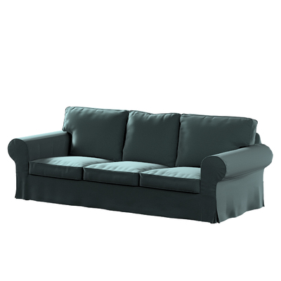 Ektorp betræk 3 sæder sovesofa med boks til sengetøj 23cm bred ryg 222 X 98 X 76 CM fra kollektionen Ingrid, Stof: 705-36