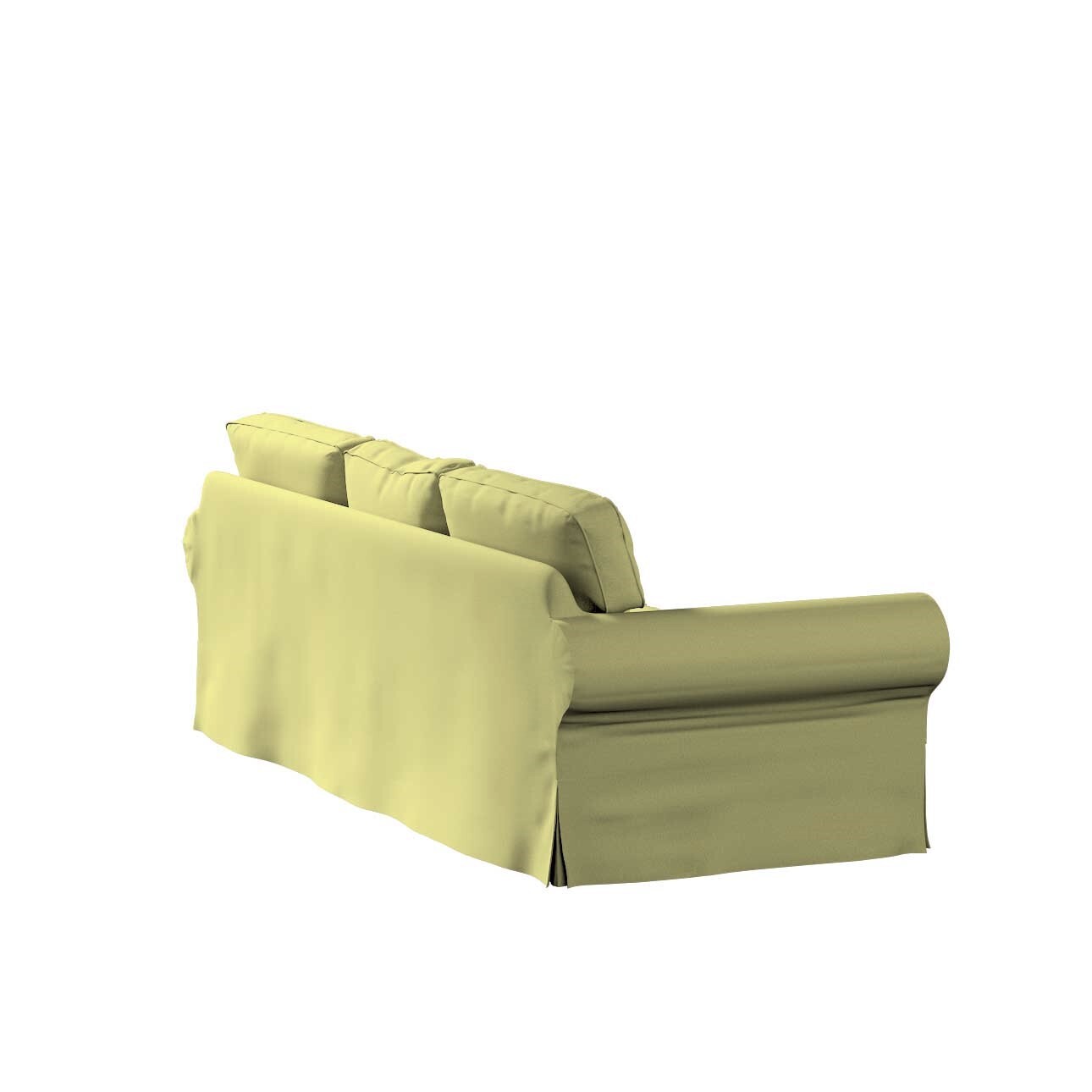 Bezug für Ektorp 3-Sitzer Schlafsofa, ALTES Modell, salbeigrün, Sofahusse E günstig online kaufen