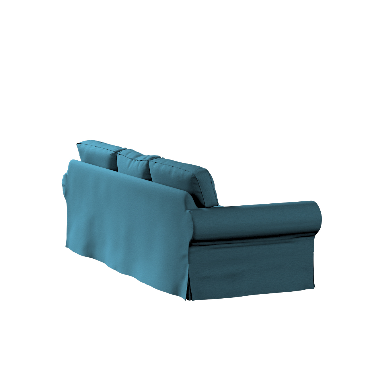 Bezug für Ektorp 3-Sitzer Schlafsofa, ALTES Modell, dunkelblau, Sofahusse E günstig online kaufen