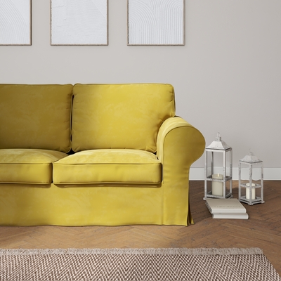 Ektorp betræk 2 sæder sovesofa gammel model<br/>14cm bred ryg