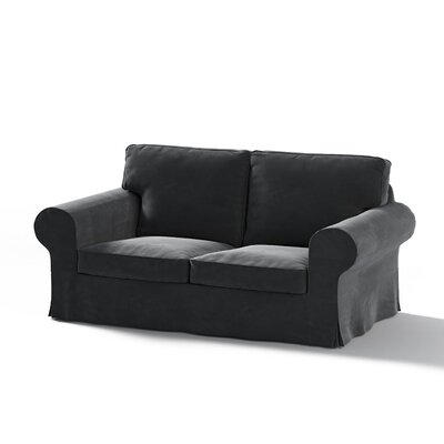 Ektorp 2-üléses kinyitható kanapéhoz huzat, modell 2012 -ig 195 x 90 x 73 cm a kollekcióból Velvet  Lakástextil, Dekoranyag: 704-17