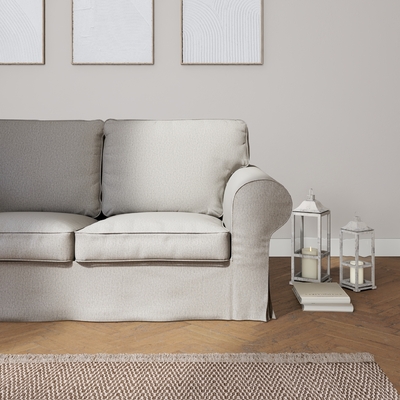 Ektorp betræk 2 sæder sovesofa gammel model<br/>14cm bred ryg 195 X 90 X 73 CM fra kollektionen Madrid, Stof: 161-57