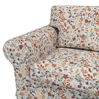 Ektorp 2-üléses kinyitható kanapéhoz huzat, modell 2012 -ig 195 x 90 x 73 cm a kollekcióból Cosy Home, Dekoranyag: 145-12