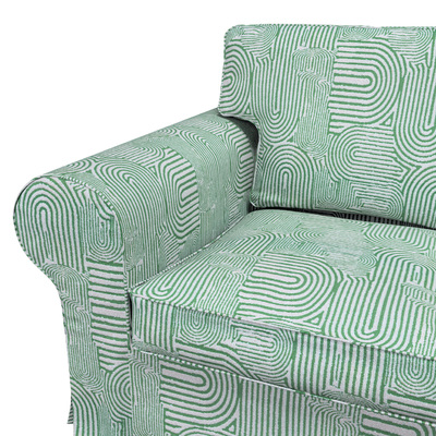 Ektorp betræk 2 sæder sovesofa gammel model<br/>14cm bred ryg 195 X 90 X 73 CM fra kollektionen Cosy Home, Stof: 144-81