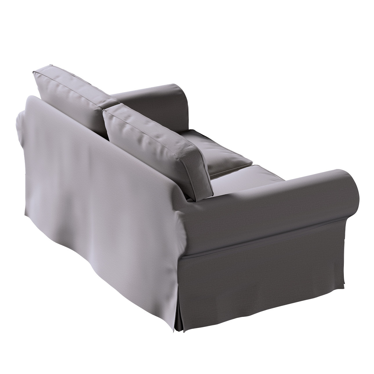 Bezug für Ektorp 2-Sitzer Schlafsofa ALTES Modell, braun, Sofabezug Ektorp günstig online kaufen