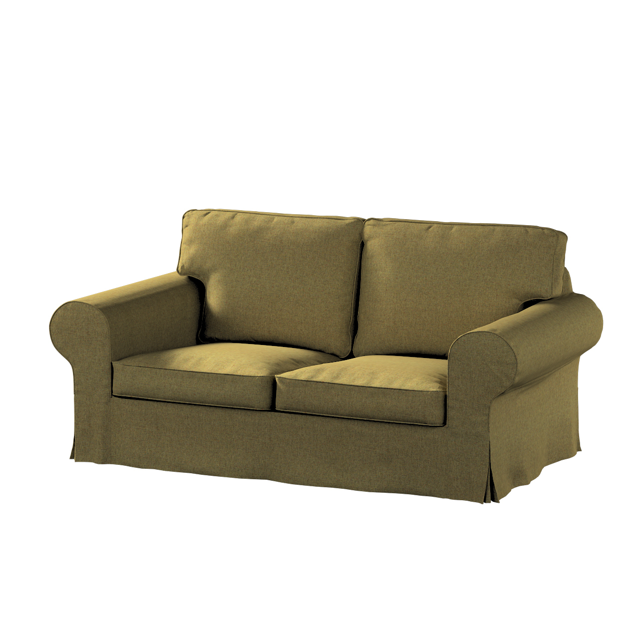 Ektorp 2 seater sofa bed cover for model on sale in Ikea 2004 2011 olive melange 162 34 195 x 90 x 73 cm Dekoria