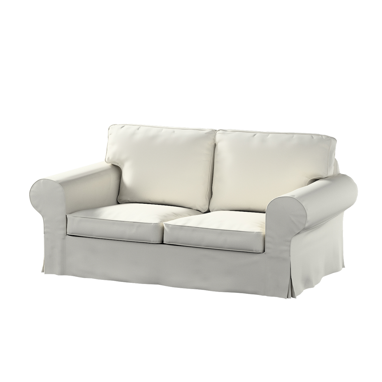 Bezug für Ektorp 2-Sitzer Schlafsofa ALTES Modell, hellgrau, Sofabezug Ekto günstig online kaufen