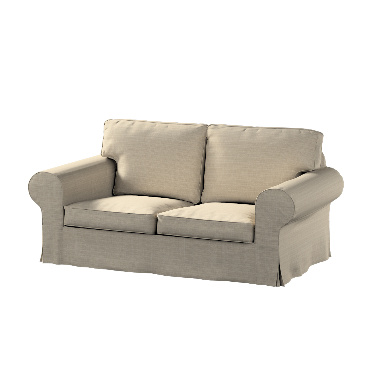 Bezug für Ektorp 2-Sitzer Schlafsofa ALTES Modell, beige, Sofabezug Ektorp günstig online kaufen