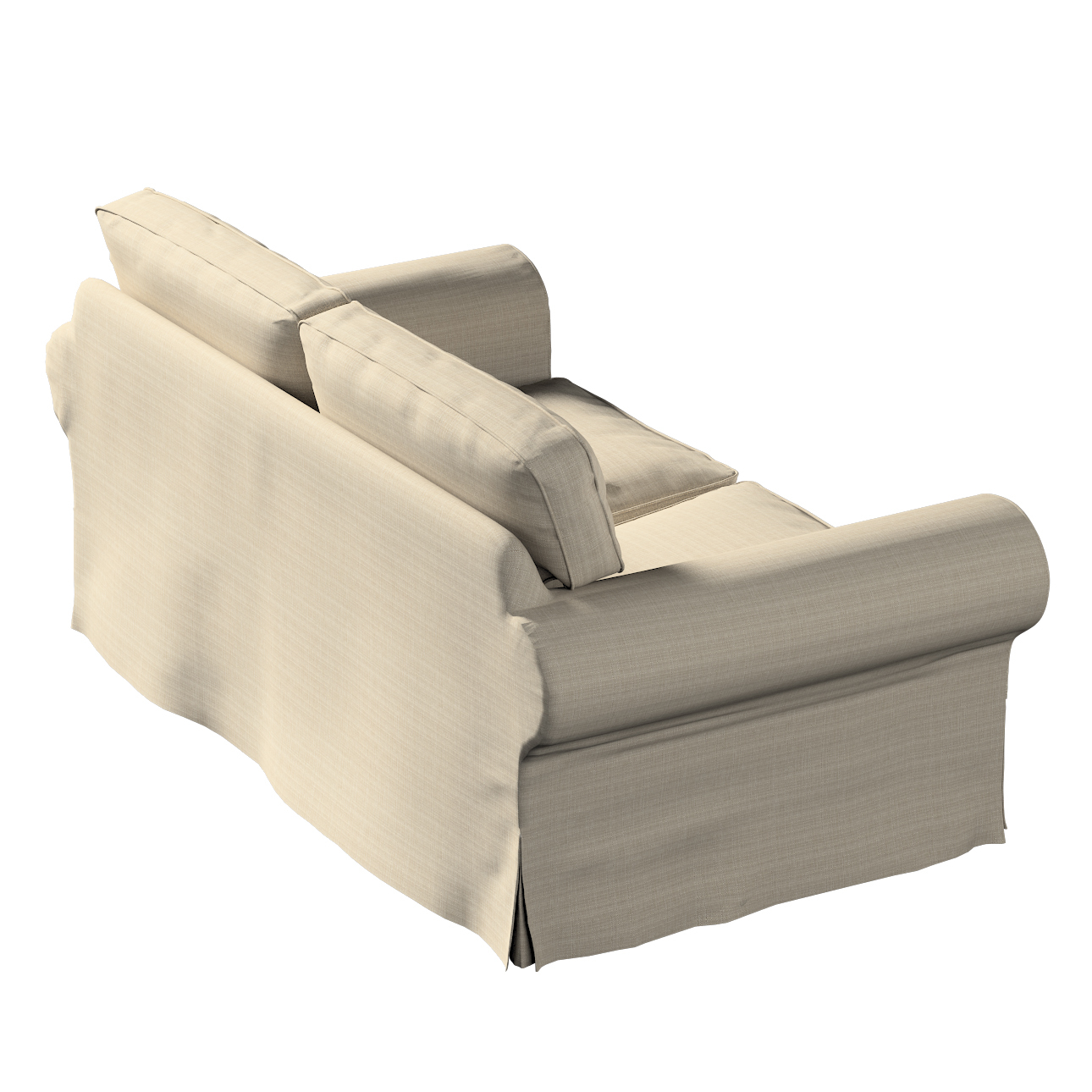 Bezug für Ektorp 2-Sitzer Schlafsofa ALTES Modell, beige, Sofabezug Ektorp günstig online kaufen