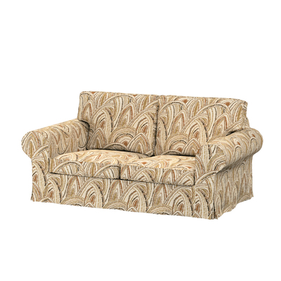 Ektorp betræk 2 sæder sovesofa gammel model<br/>14cm bred ryg