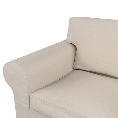 Ektorp betræk 2 sæder sovesofa gammel model<br/>14cm bred ryg 195 X 90 X 73 CM fra kollektionen Living, Stof: 162-42