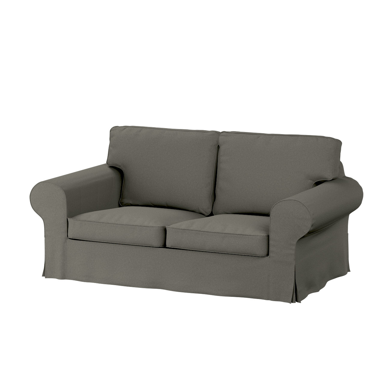 Dekoria Bezug für Ektorp 2-Sitzer Schlafsofa ALTES Modell, Kollektion Living Loop, grau