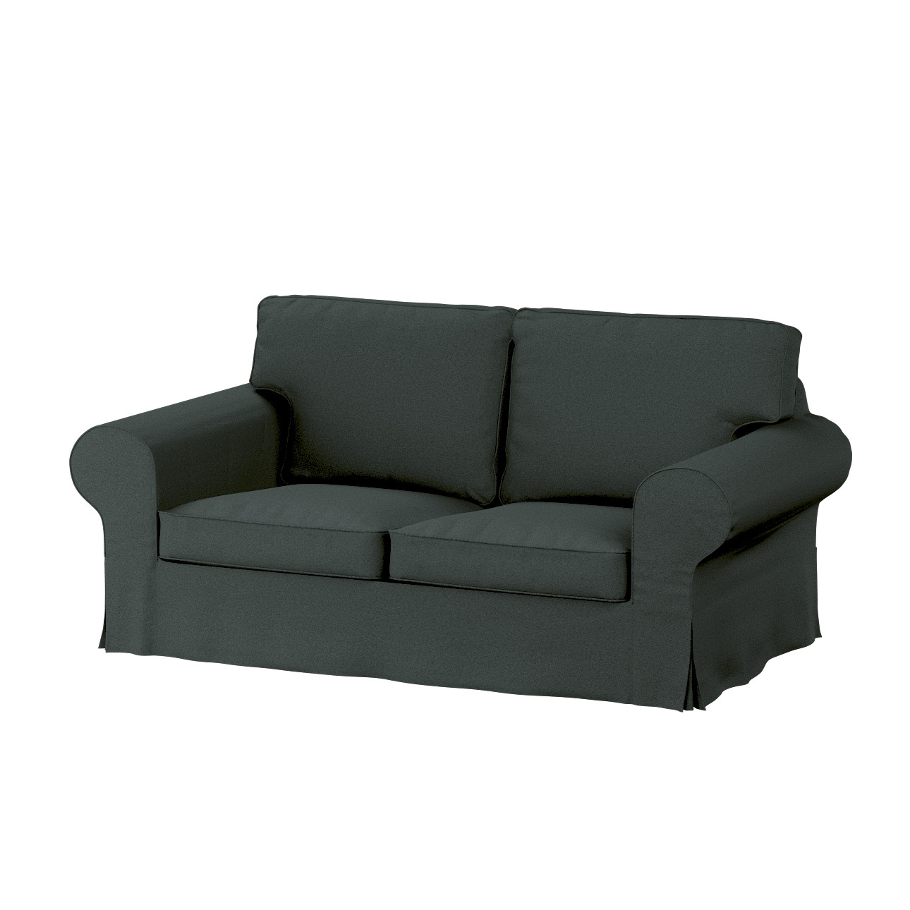 Dekoria Bezug für Ektorp 2-Sitzer Schlafsofa ALTES Modell, Kollektion Living Loop, anthrazit