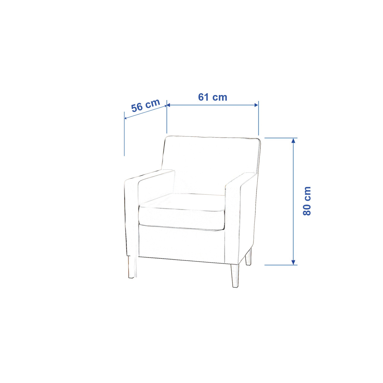 Potah na křeslo IKEA Karlstad