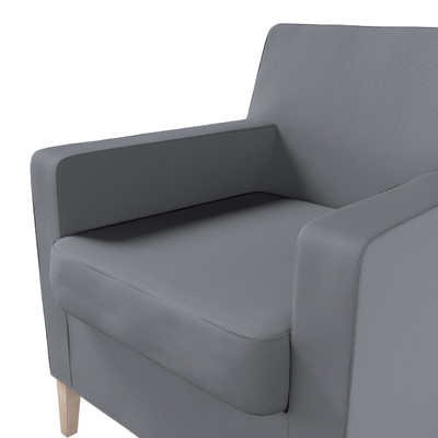 Karlstad betræk lænestol, høj 61 X 56 X 80 CM fra kollektionen Cotton Panama, Stof: 702-46