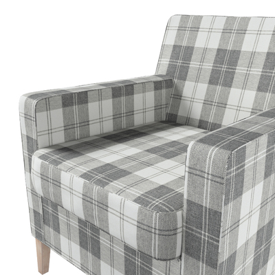 Pokrowiec na fotel Karlstad 61 x 56 x 80 cm w kolekcji Edinburgh, tkanina: 115-79