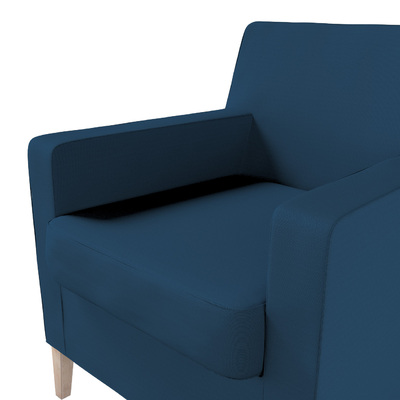 Karlstad betræk lænestol, høj 61 X 56 X 80 CM fra kollektionen Cotton Panama, Stof: 702-48
