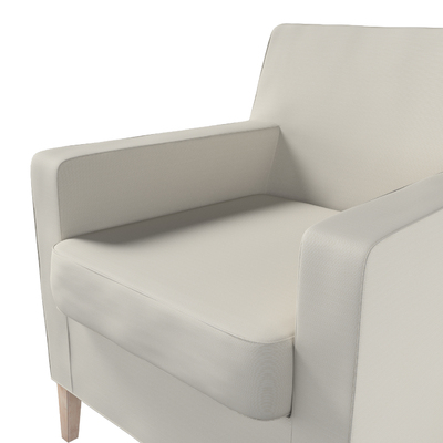 Karlstad betræk lænestol, høj 61 X 56 X 80 CM fra kollektionen Cotton Panama, Stof: 702-45
