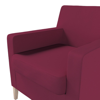 Karlstad betræk lænestol, høj 61 X 56 X 80 CM fra kollektionen Cotton Panama, Stof: 702-32