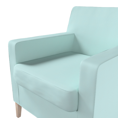 Karlstad betræk lænestol, høj 61 X 56 X 80 CM fra kollektionen Cotton Panama, Stof: 702-10