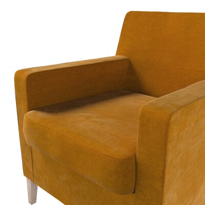 Pokrowiec na fotel Karlstad 61 x 56 x 80 cm w kolekcji Velvet, tkanina: 704-23