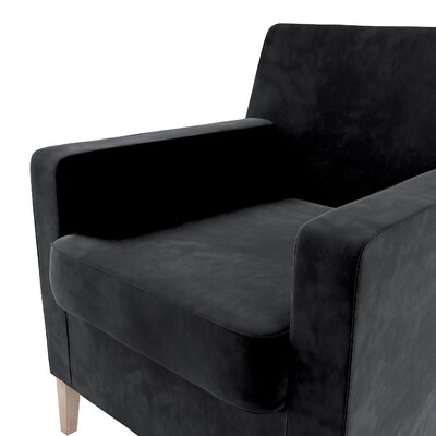 Karlstad fotelio-kėdės užvalkalas Karlstad fotelio - kėdės užvalkalas kolekcijoje Velvetas/Aksomas, audinys: 704-17