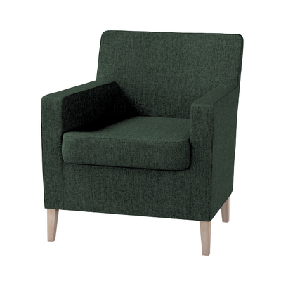 Pokrowiec na fotel Karlstad 61 x 56 x 80 cm w kolekcji City, tkanina: 704-81