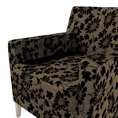 Pokrowiec na fotel Karlstad 61 x 56 x 80 cm w kolekcji Living Plus, tkanina: 162-11