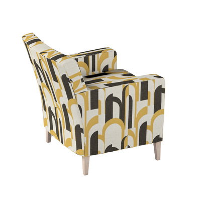 Karlstad betræk lænestol, høj 61 X 56 X 80 CM fra kollektionen Cosy Home, Stof: 145-08