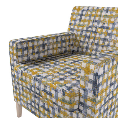 Karlstad betræk lænestol, høj 61 X 56 X 80 CM fra kollektionen Cosy Home, Stof: 145-16