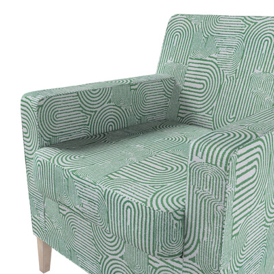 Karlstad betræk lænestol, høj 61 X 56 X 80 CM fra kollektionen Cosy Home, Stof: 144-81