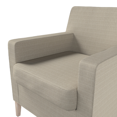 Karlstad betræk lænestol, høj 61 X 56 X 80 CM fra kollektionen Living 2, Stof: 162-08