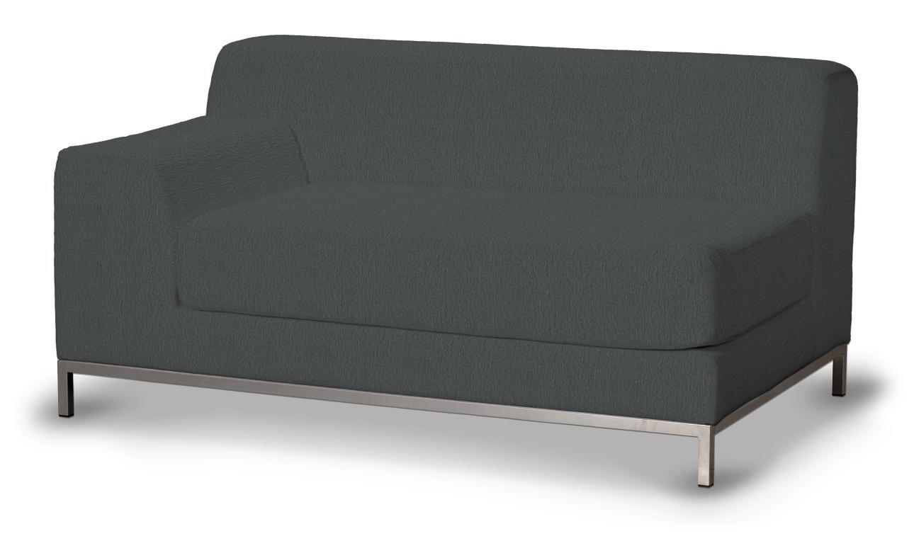 Bezug für Kramfors 2-Sitzer Sofa, Lehne links, stahlgrau, Bezug für Kramfor günstig online kaufen