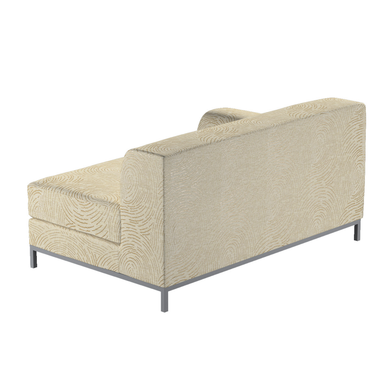 Bezug für Kramfors 2-Sitzer Sofa, Lehne links, beige-golden, Bezug für Kram günstig online kaufen