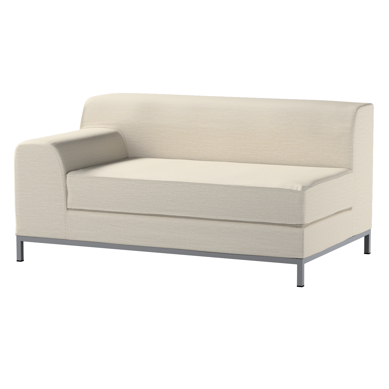 Bezug für Kramfors 2-Sitzer Sofa, Lehne links, hellbeige, Bezug für Kramfor günstig online kaufen