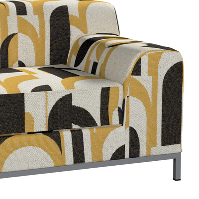 Kramfors betræk 2 sæder, armlæn højre 150 X 95 X 75 CM fra kollektionen Cosy Home, Stof: 145-08