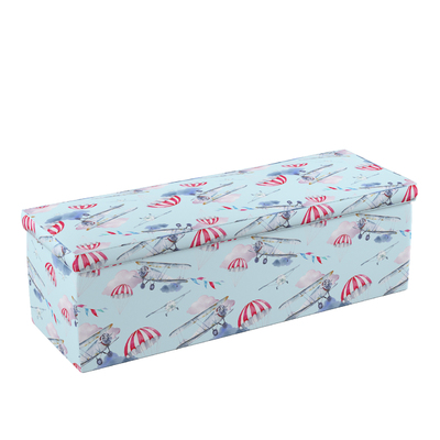 Upholstered storage chest