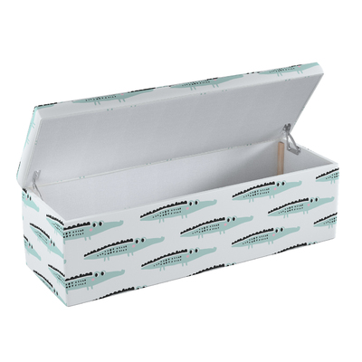 Upholstered storage chest 90 x 40 x 40 cm (35,5 x 16 x 16 inch) in collection Magic Collection, fabric: 500-11
