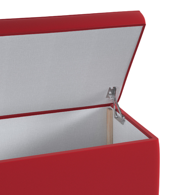 Čalouněný úložný sedací box 90 x 40 x 40 cm v kolekci Posh Velvet, látka: 704-15