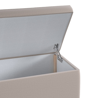 Truhe 90 x 40 x 40 cm von der Kollektion Ingrid, Stoff: 705-44