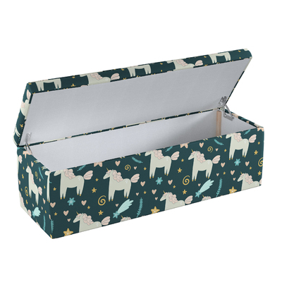 Upholstered storage chest