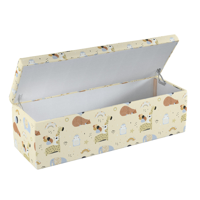 Čalouněný úložný sedací box