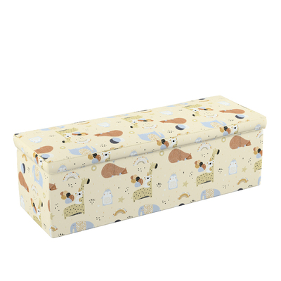 Čalouněný úložný sedací box
