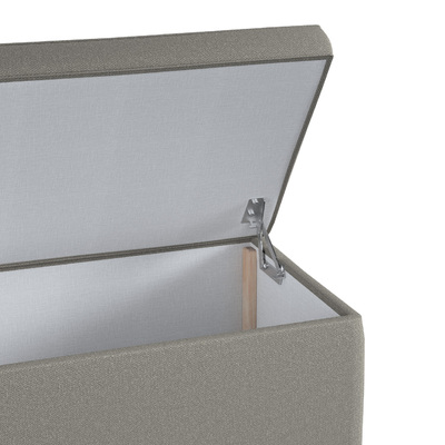 Skrzynia tapicerowana 90 x 40 x 40 cm w kolekcji Living Loop, tkanina: 162-44