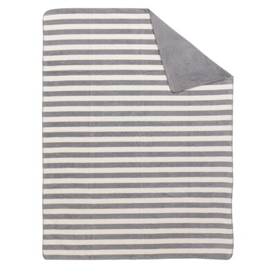 Deka Cotton Cloud 150x200cm Gray Stripes 150 x 200 cm