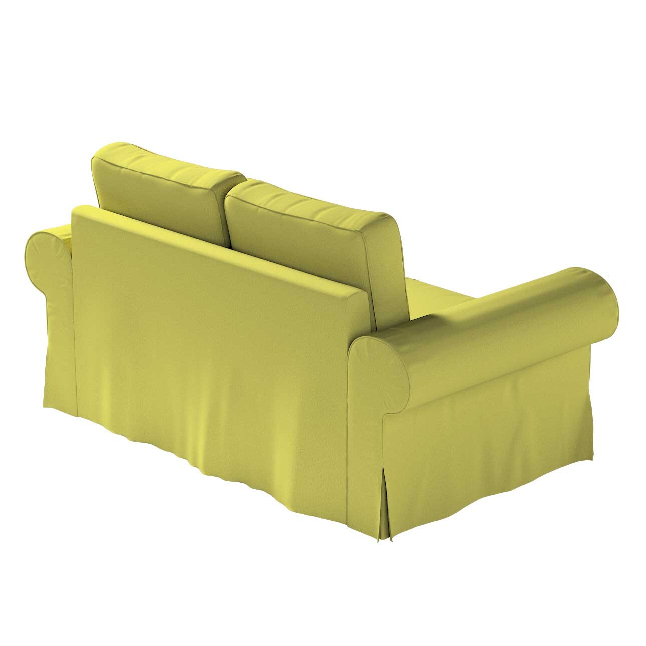 Bezug für Backabro 2-Sitzer Sofa ausklappbar, limone, Bezug für Backabro 2- günstig online kaufen