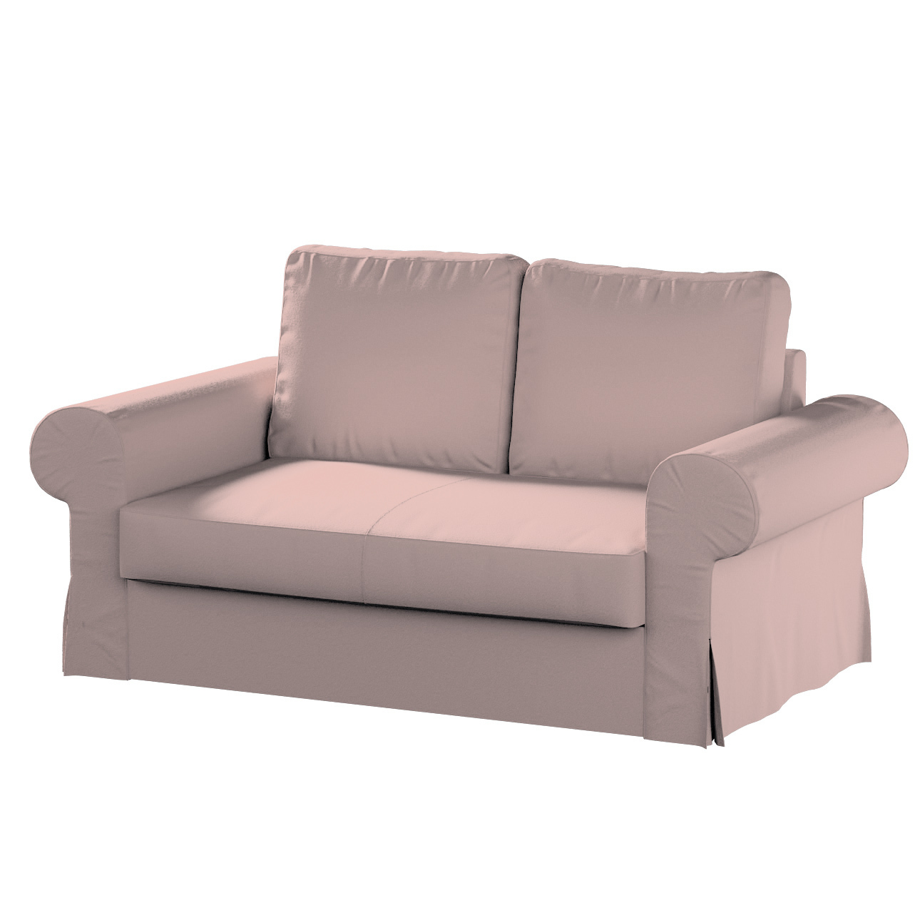 Bezug für Backabro 2-Sitzer Sofa ausklappbar, różowy, Bezug für Backabro 2- günstig online kaufen