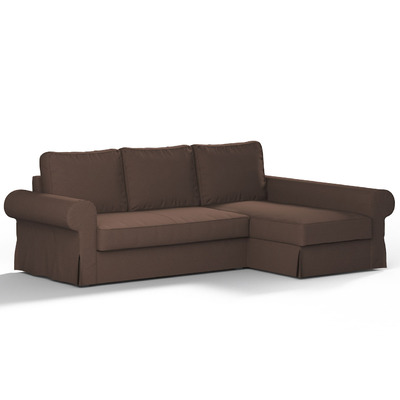 Pokrowiec na sofę Backabro rozkładaną z leżanką 248 x 88/150 x 71 cm w kolekcji Etna, tkanina: 705-08