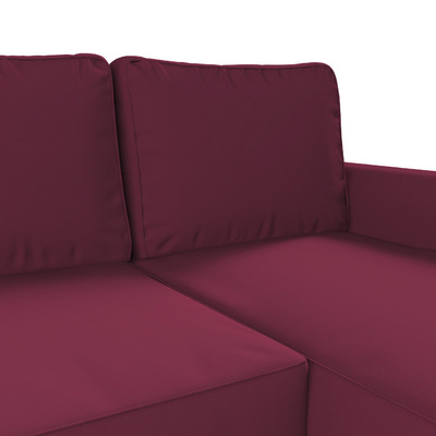 Backabro klädsel 3-sits bäddsoffa med schäslong<br/>Höger och vänster 248 X 88/150 X 71 CM i kollektionen Panama Cotton, Tyg: 702-32